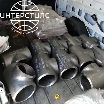 Стальной тройник равнопроходной 76 мм 10 мм 09Г2С ГОСТ 17376-2001 купить в Ангарске
